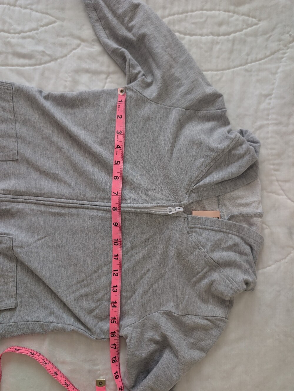 Smash + Tess Light Gray Hooded One‑Piece Jumpsuit - Picture 7 of 7